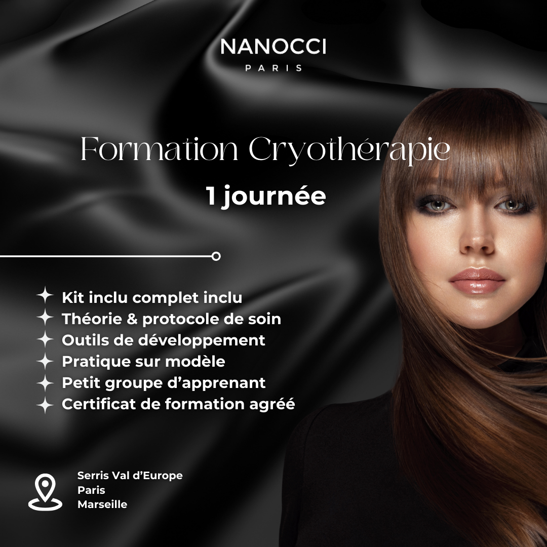 Formation Cryothérapie capillaire - 1 journée
