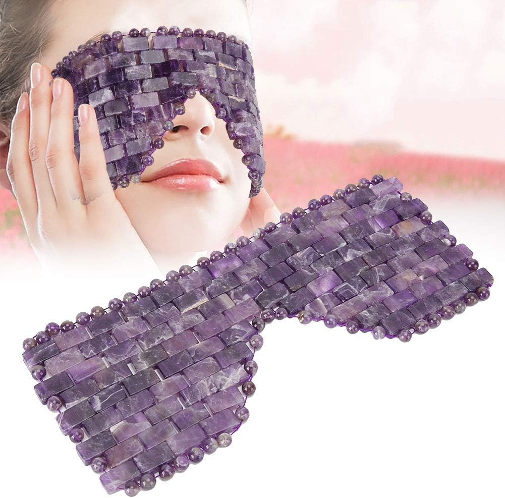 Masque pierre d'améthyste