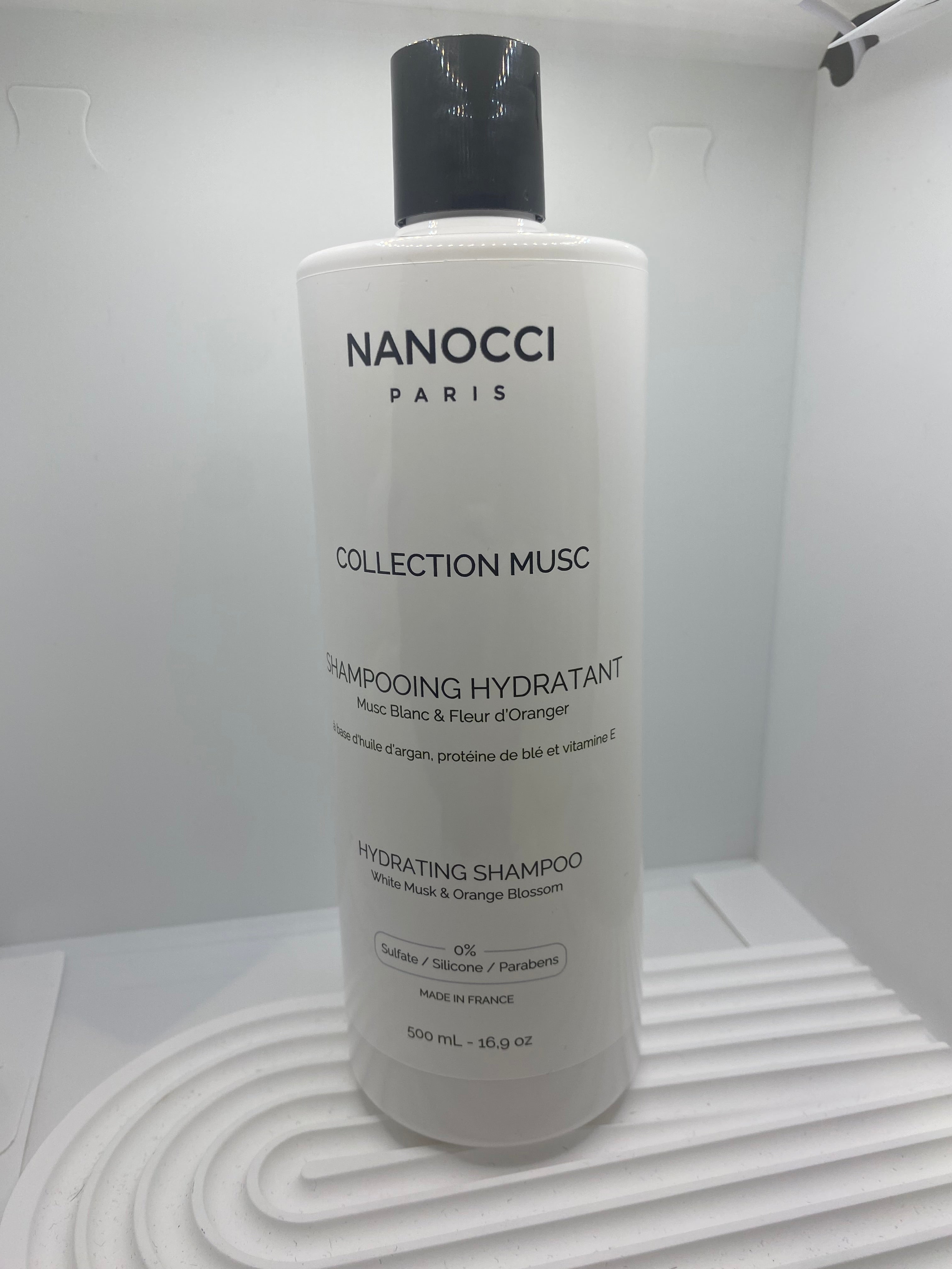 Shampooing Hydratant - Fleur d'oranger & Musc Blanc 500ml - COLLECTION MUSC