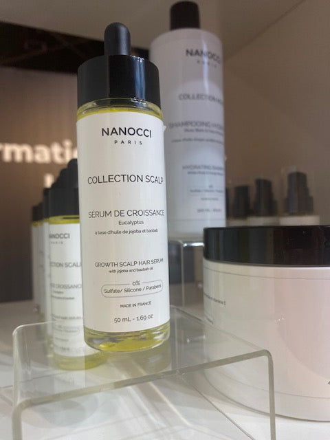 Huile de pousse - Jojoba & Baobab - parfum eucalyptus 50ml - COLLECTION SCALP