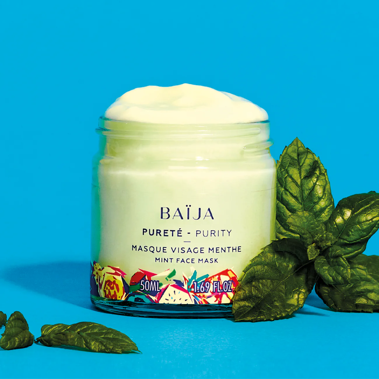 Masque visage Menthe poivrée 50ml - BAÏJA