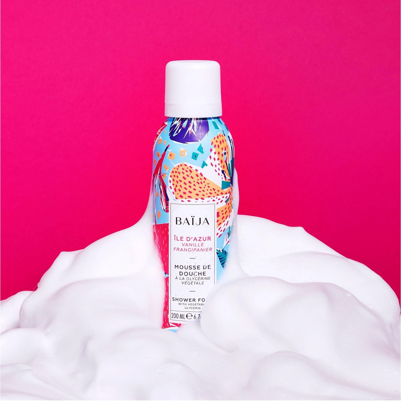 Mousse de douche 200ml Ile d'Azur- BAÏJA